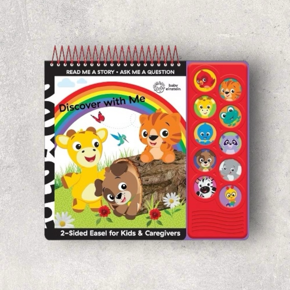 New Baby Einstein: Discover with Me 2-Sided Easel for Kids